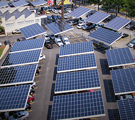 Autoportti PV -kiinnitysjärjestelmä