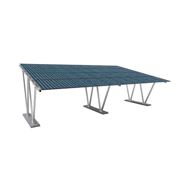 Autoportti PV -kiinnitys