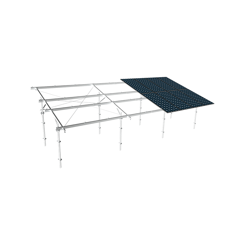 Maatalouden ja Solar Hybrid PV -asennus